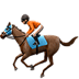 🏇🏽 horse racing: medium skin tone display on Apple